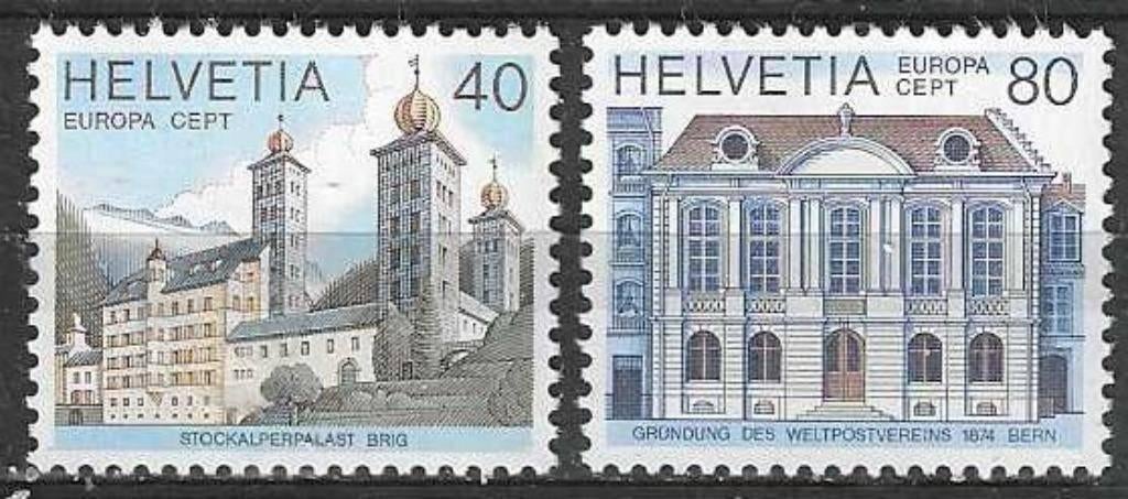 Zwitserland 1978 - Yvert 1058-1059 - Europazegels (PF), Postzegels en Munten, Postzegels | Europa | Zwitserland, Verzenden, Postfris