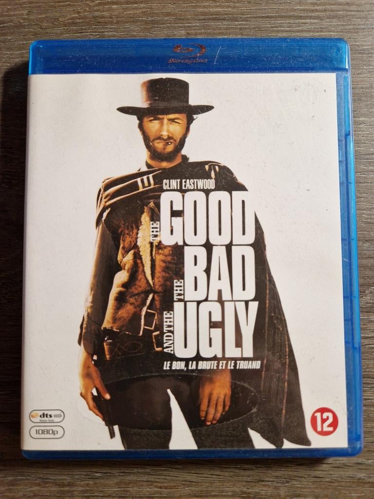 The Good, the Bad and the Ugly (1966) blu-ray, Ophalen of Verzenden, Zo goed als nieuw, Drama