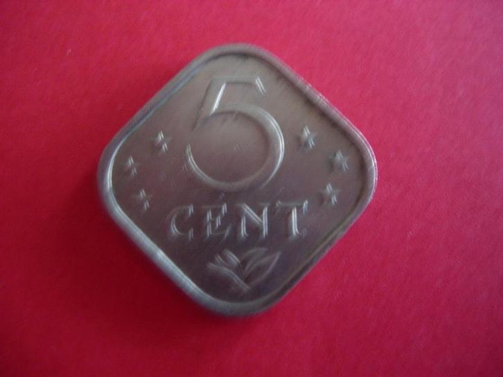 Nederlandse Antillen 5 cent 1971, Postzegels en Munten, Munten | Amerika, Losse munt, Midden-Amerika, Verzenden
