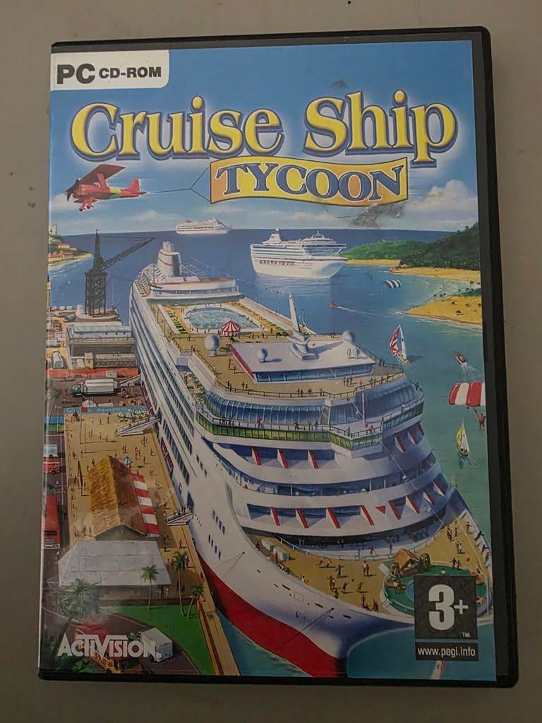Pc game Cruise Ship tycoon, Spelcomputers en Games, 1 speler, Ophalen of Verzenden, Zo goed als nieuw, Vanaf 3 jaar