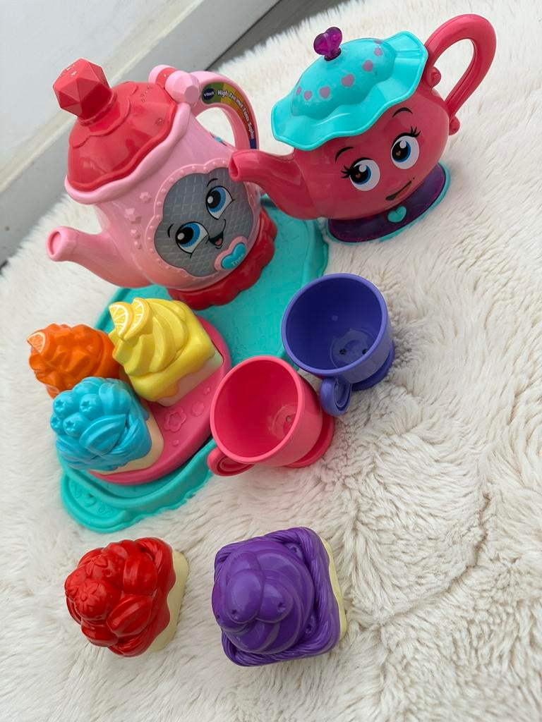 Vtech theekop, Ophalen