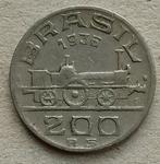 Brazilië, 200 reis 1936, Ophalen of Verzenden, Zuid-Amerika, Losse munt