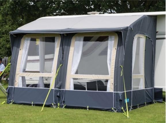 Voortent Kampa (Dometic) Classic Air Expert 300, Caravans en Kamperen, Voortenten en Luifels, Ophalen, Zo goed als nieuw, Kampa Dometic