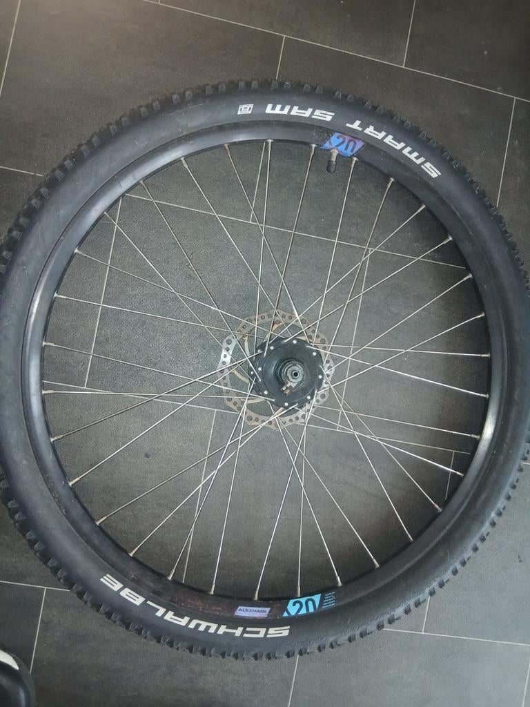 Fietswiel met Schwalbe Smart Sam band, Ophalen of Verzenden