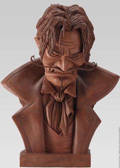 Peter Pan - Attakus - Buste 1:1 Capitaine Crochet, Verzamelen, Ophalen, Overige figuren, Zo goed als nieuw, Beeldje of Figuurtje