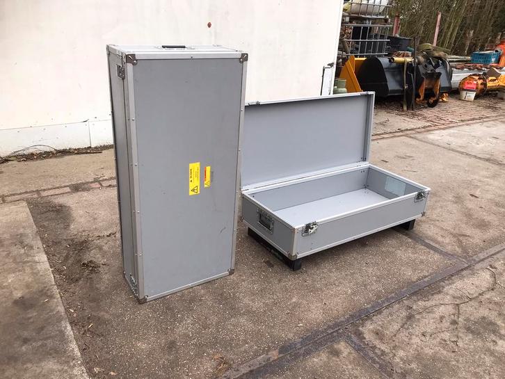Koffers wegens overcompleet - aluminium koffers als nieuw-, Muziek en Instrumenten, Behuizingen en Koffers, Zo goed als nieuw