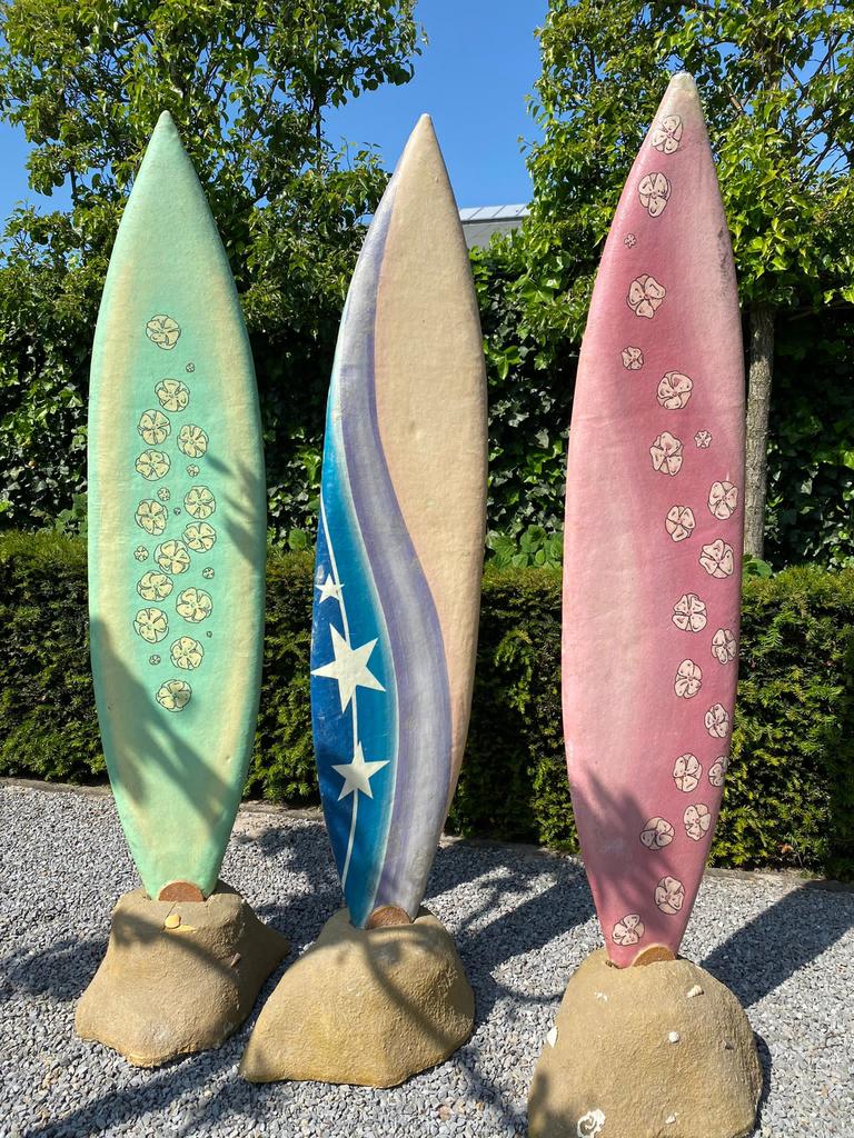 Surfplanken huren Hawaii decoratie huur € 12,50 oer stuk, Hobby en Vrije tijd, Feestartikelen | Verhuur, Ophalen, Zo goed als nieuw