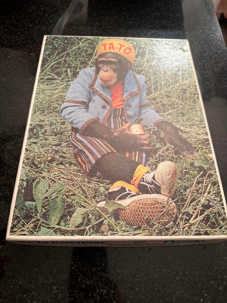 Ti-Ta Tovenaar Puzzel - Vintage, Ophalen of Verzenden, Minder dan 500 stukjes, Gebruikt, Legpuzzel