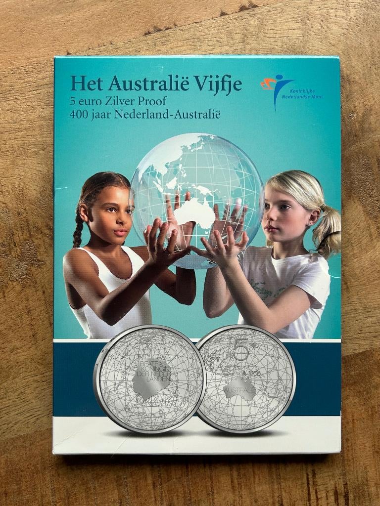 Zilveren 5 euro Het Australië  Vijfje, Ophalen of Verzenden, Koningin Beatrix, Euro's