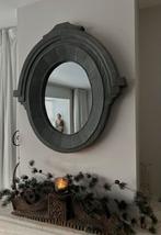 Grote ossenoog spiegel bulleye sober landelijk, Antiek en Kunst, Ophalen