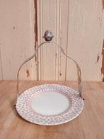 Verzilverde borden etagère, Ophalen of Verzenden