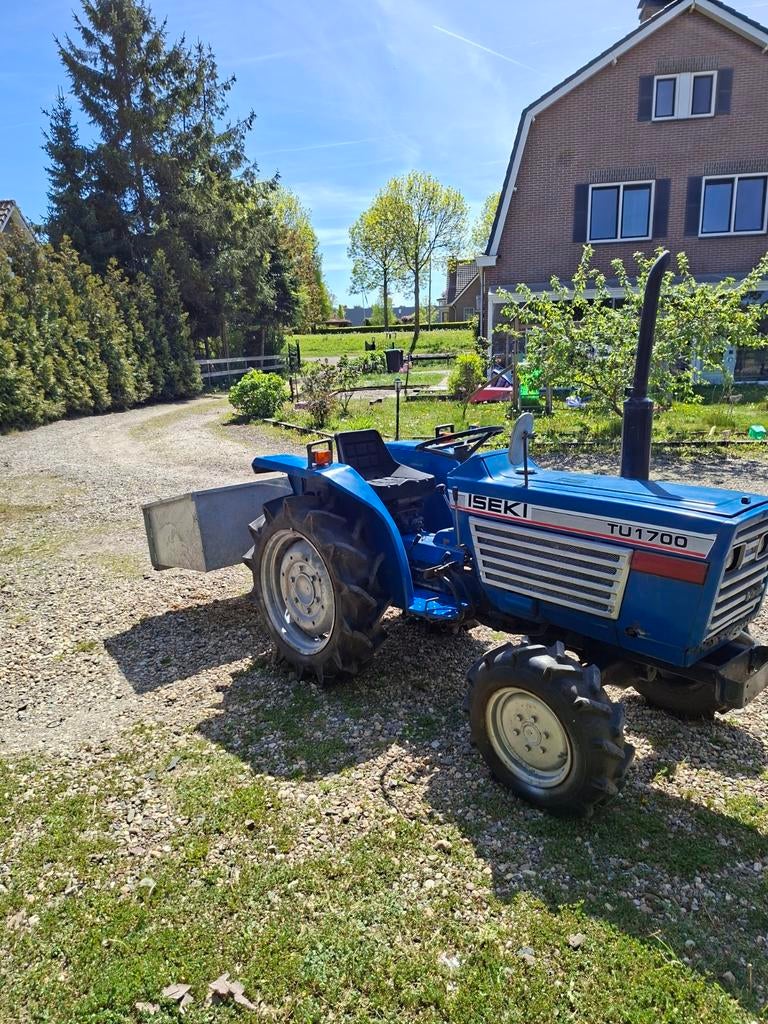 Iseki 1700 minitractor met 490 gebruiksuren, Overige merken, Gebruikt, Tot 2500, Ophalen of Verzenden