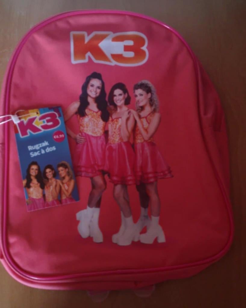Nieuwe K3 Rugtas, Ophalen of Verzenden, Nieuw, 25 tot 40 cm, Overige merken