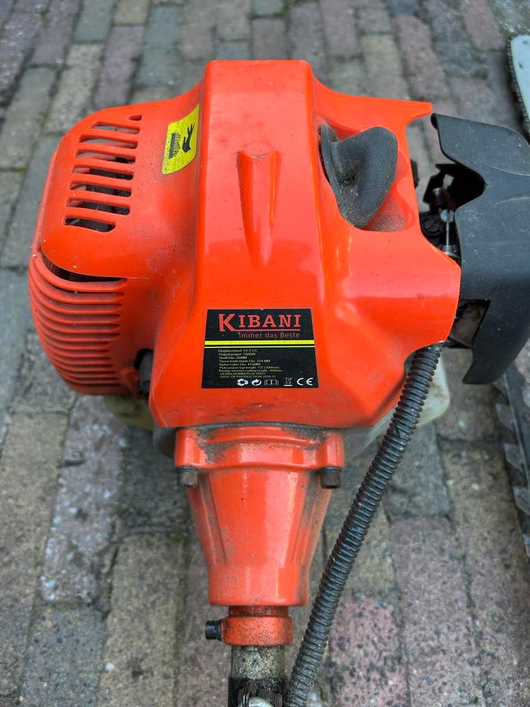 Kibani 4-in-1 Benzine Tuingereedschap Set, Tuin en Terras, Ophalen of Verzenden, Gebruikt, 30 tot 50 cm, Benzine