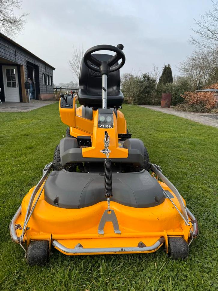 Stiga Park 720PW Zitmaaier, Tuin en Terras, Zitmaaiers, Gebruikt, 90 tot 120 cm, Mulchfunctie, Ophalen