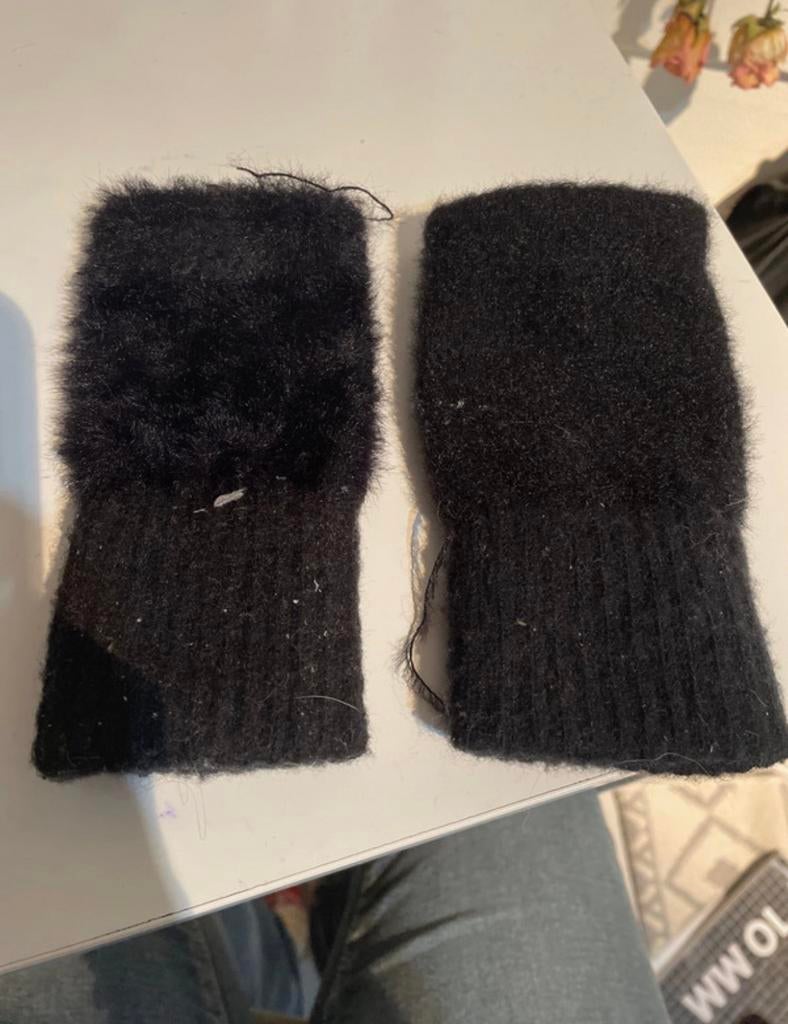 Zwarte handschoenen, Kleding | Dames, Mutsen, Sjaals en Handschoenen, Ophalen of Verzenden, Zo goed als nieuw, Maat 36 (S), Handschoenen