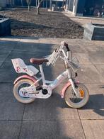Sjoef kinderfietsje meisje 12 inch met zitje en mandje, Fietsen en Brommers, Fietsen | Meisjes, Ophalen, Gebruikt, 14 inch of minder