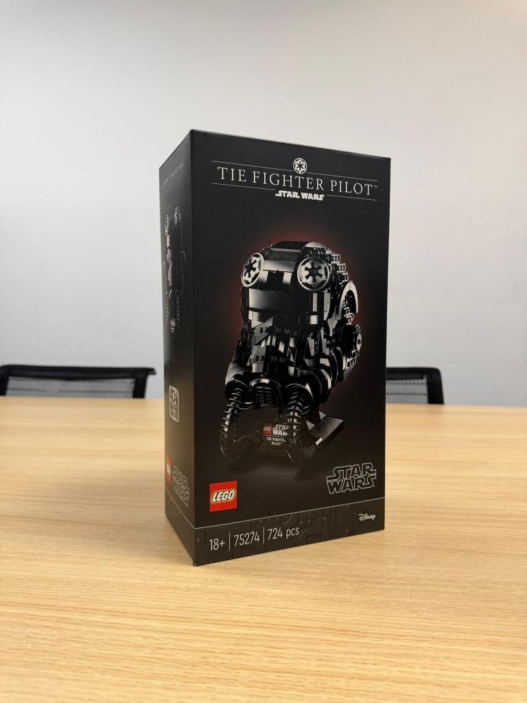LEGO Star Wars TIE Fighter Pilot helmet - 75274 Nieuw, Star Wars, Lego, Nieuw, Ophalen of Verzenden