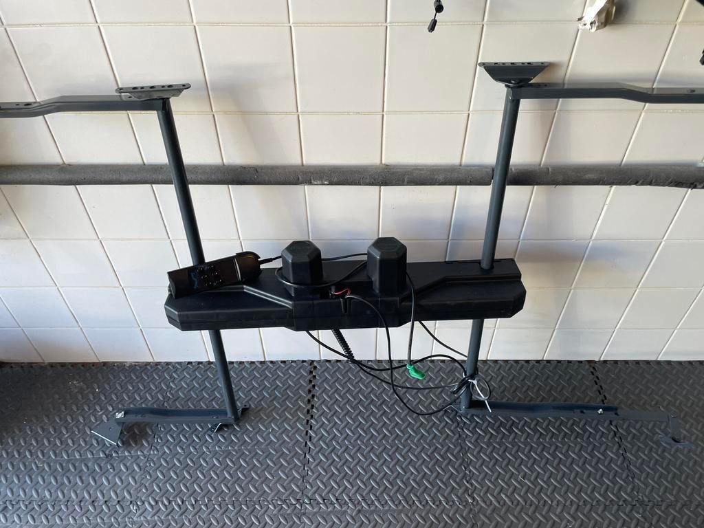 Teab elektrische bodem boxspring 180x200, Ophalen, Gebruikt, Tweepersoons, 180 cm