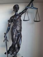 Brons beeld 52cm vrouw justitie weegt ruim 4 kilo, Ophalen of Verzenden, Brons