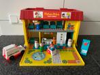 Vintage Fisher-Price Ziekenhuis Speelset met Ambulance, Ophalen of Verzenden, Gebruikt, Speelset