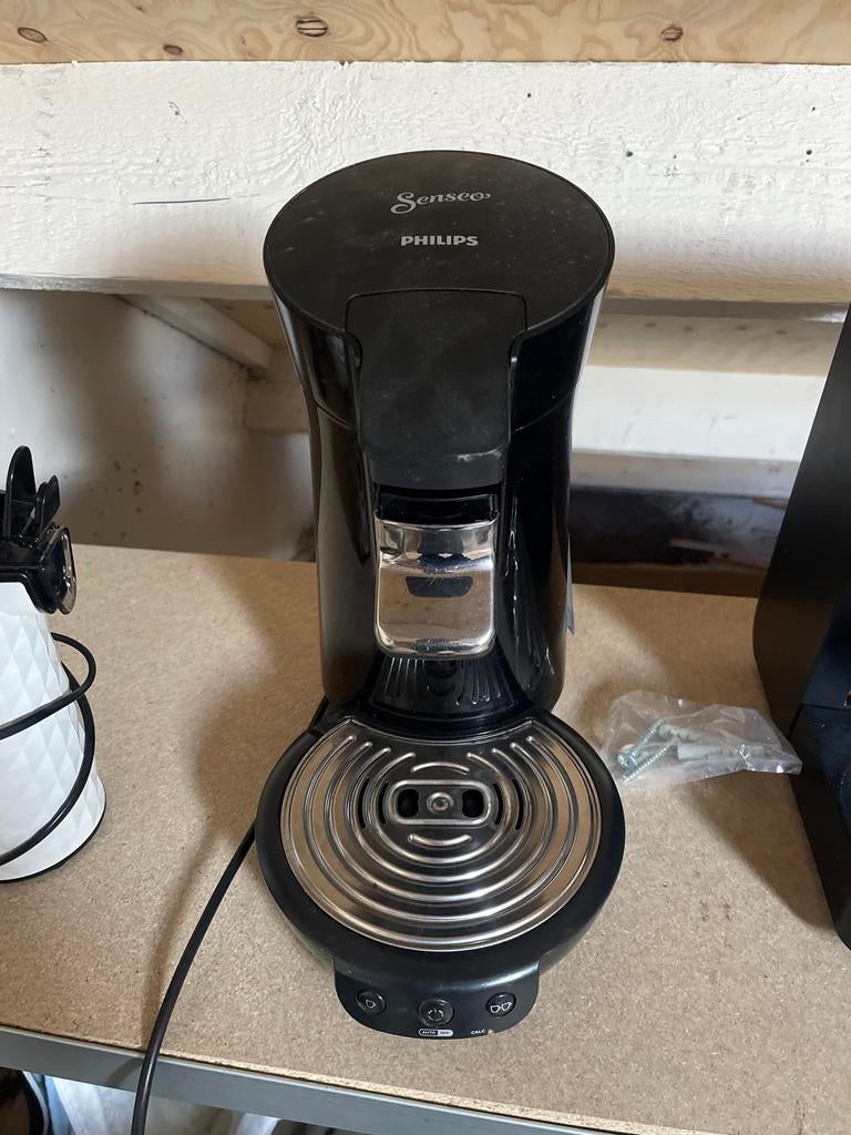 Philips Senseo koffiezetapparaat - Zwart, Koffiepads en cups, Gebruikt, Koffiemachine, Ophalen of Verzenden