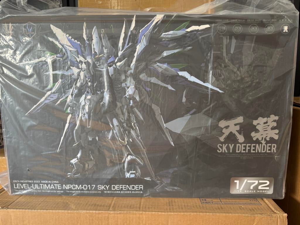 Einta 1/72 level-ultimate NPCM-017 sky defender model kit, Ophalen of Verzenden, Nieuw, 1:50 of kleiner, Figuur of Figuren