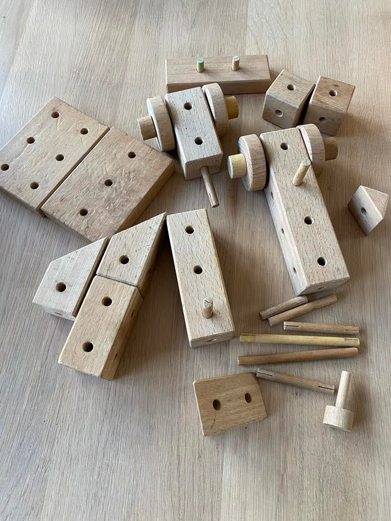 Kleine partij Matador constructie speelgoed, Kinderen en Baby's, Speelgoed | Houten speelgoed, Ophalen of Verzenden, Gebruikt