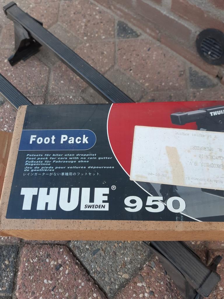 Thule 950 dakdragers, Auto diversen, Dakdragers, Ophalen of Verzenden