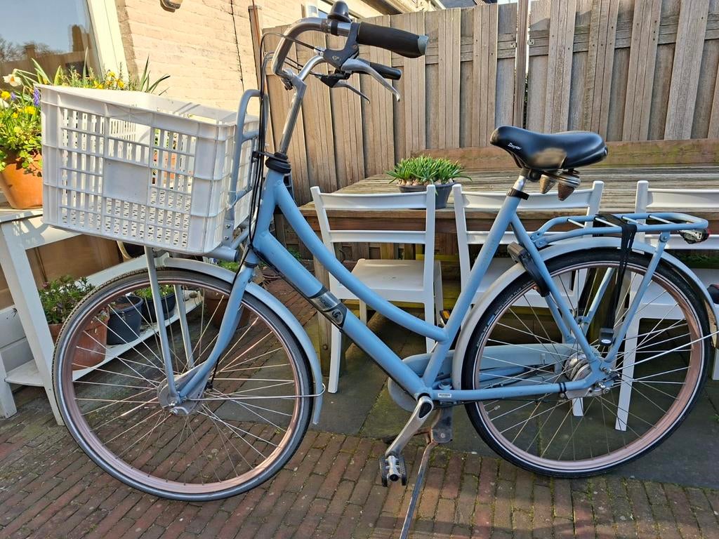 Sparta Pick-up Plus N7 Damesfiets - Chalkblue 61cm, Ophalen, Sparta, Gebruikt, Versnellingen