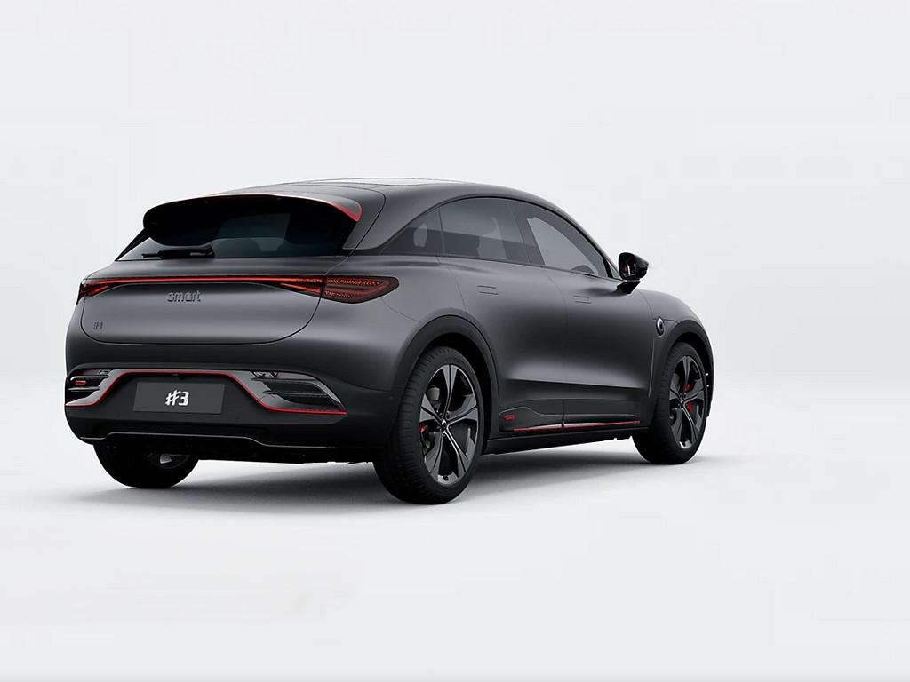 smart #3 BRABUS 66 kWh, Auto's, Smart, Automaat, Verblindingsvrij grootlicht, 428 pk, Alcantara