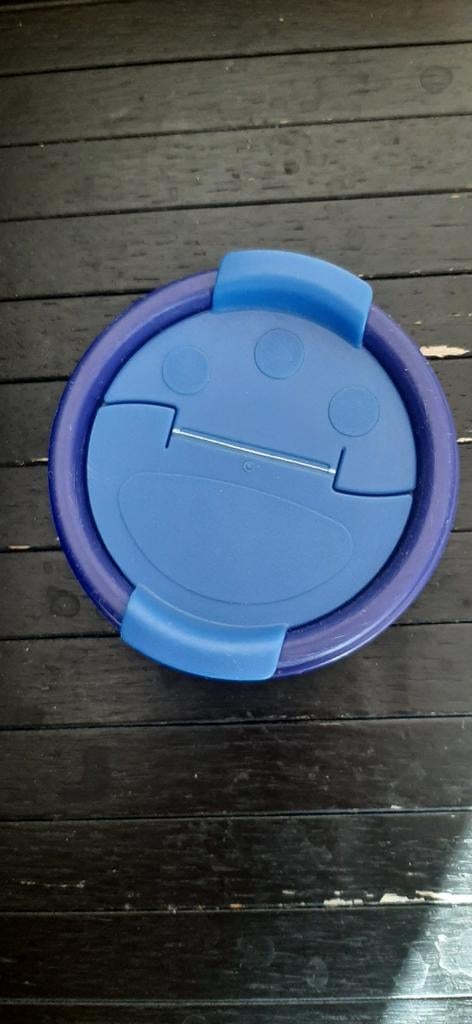 Tupperware ruimtebespaarder spaghetti blauwe deksel, Huis en Inrichting, Keuken | Tupperware, Ophalen of Verzenden