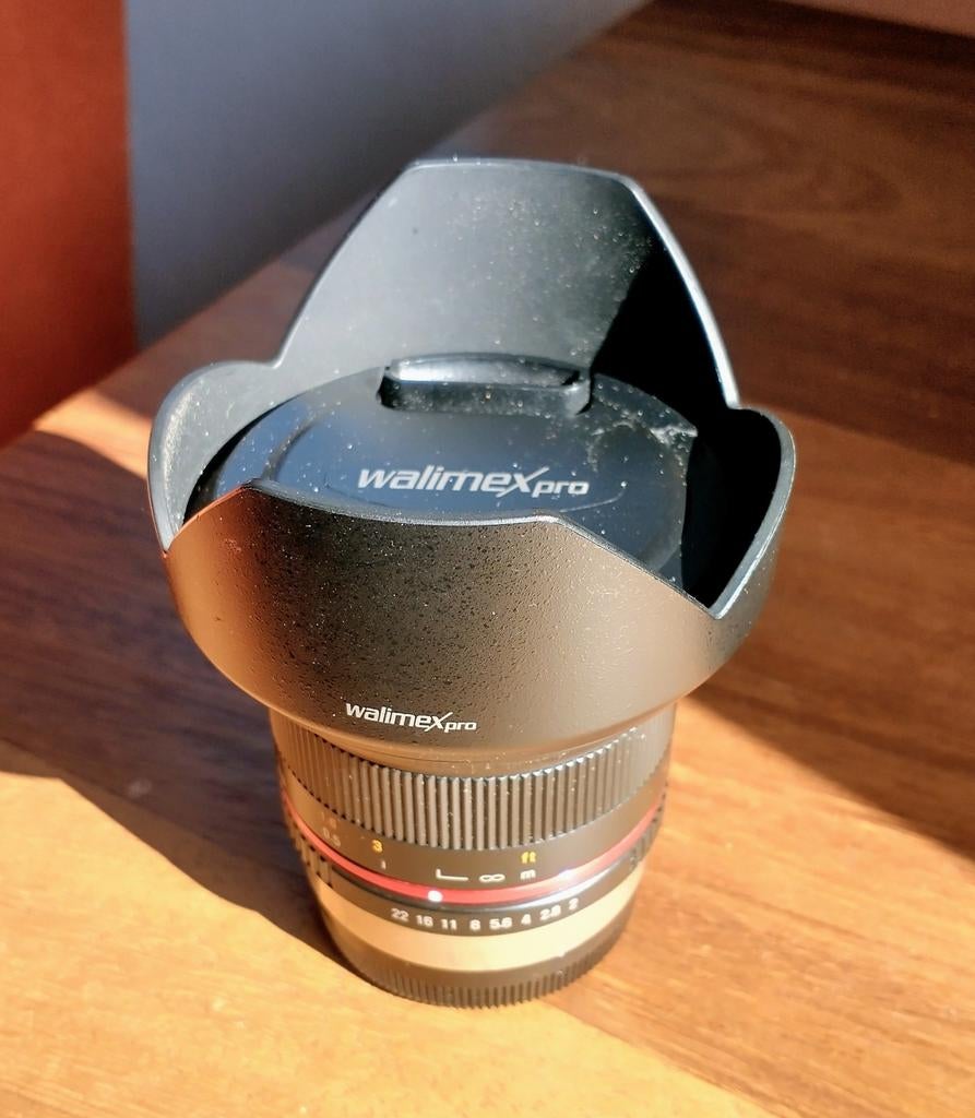 Walimexpro =Samyang 12mm 1:2.0 NCS CS voor fuji, Audio, Tv en Foto, Fotografie | Lenzen en Objectieven, Ophalen of Verzenden, Zo goed als nieuw