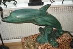 bronse dolfijn, Antiek en Kunst, Antiek | Koper en Brons, Ophalen, Brons