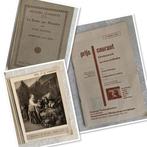 Brocante Franse klassieke lezingen - 1920 / Menukaart 1954, Antiek en Kunst, Ophalen of Verzenden
