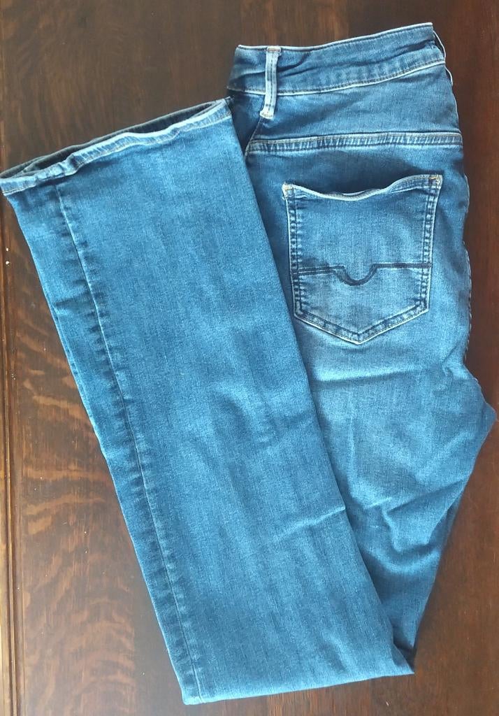 jeans maat W44/L44, high wast, merk Tripper, volgnr 26, Blauw, Overige jeansmaten, Ophalen of Verzenden, Zo goed als nieuw