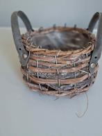 Mandje, Ophalen, Rond, Riet