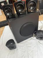 LG 5.1 Surround Sound Speakerset met Subwoofer, Ophalen of Verzenden, Zo goed als nieuw