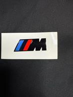 BMW M-Power Embleem Logo Zwart Glas 5x2cm, Ophalen of Verzenden