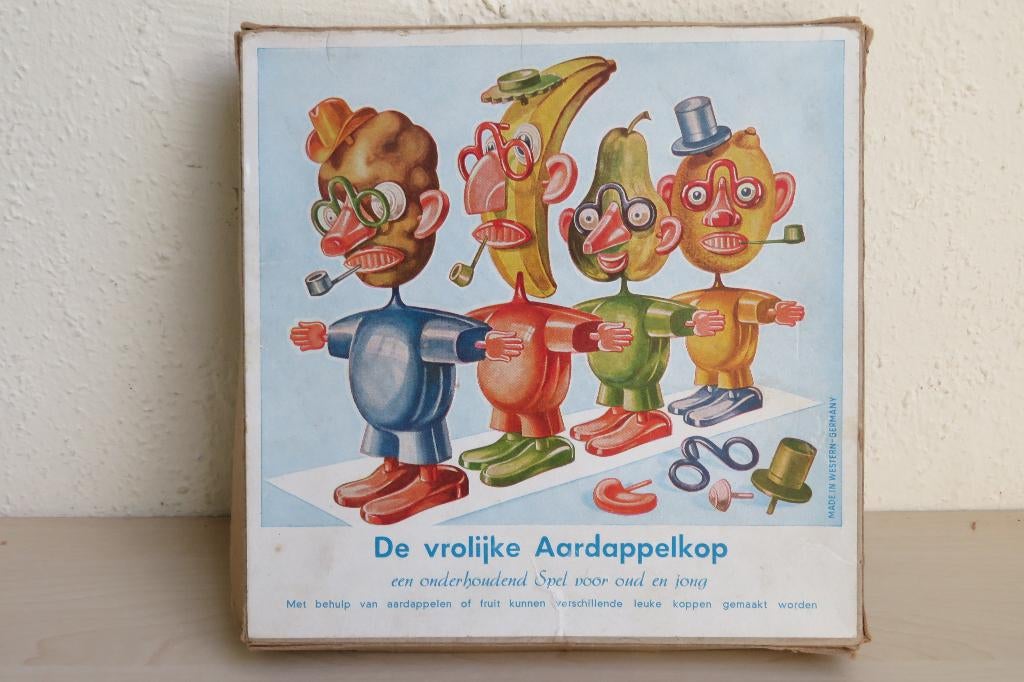 Vintage aardappelkop spel, Verzamelen, Ophalen of Verzenden, Overige typen
