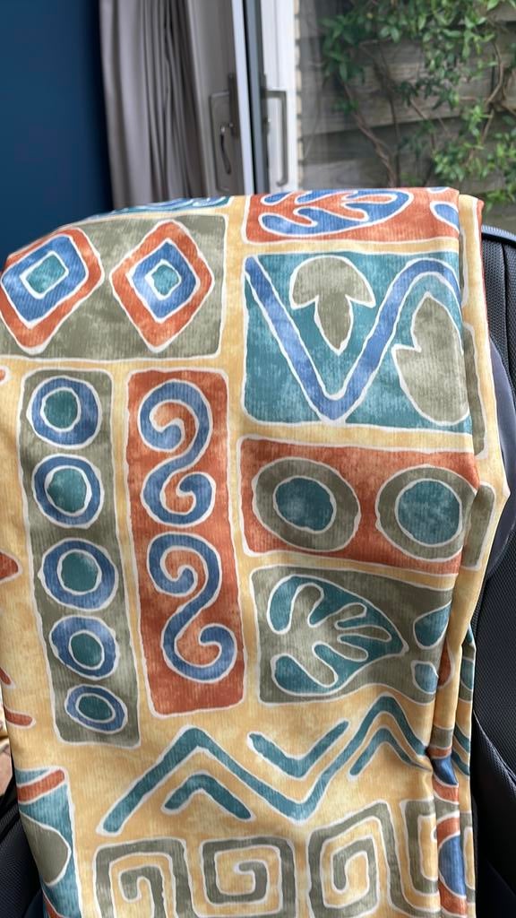 Kleurige gordijnen, Ophalen of Verzenden, Zo goed als nieuw