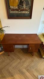 Vintage Teak Bureau Jaren '60 - Strak en Tijdloos Design, Ophalen, Gebruikt, Bureau