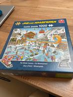 Jan van Haasteren De Winterspelen 1000 stukjes, Ophalen of Verzenden, 500 t/m 1500 stukjes, Zo goed als nieuw, Legpuzzel