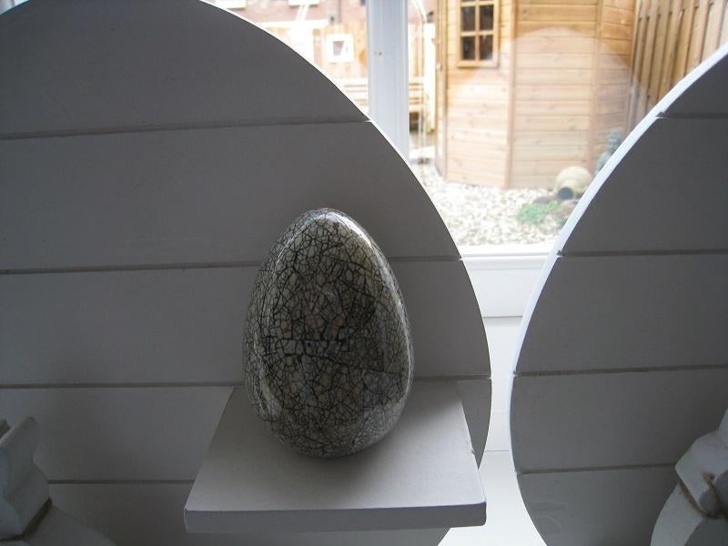 Twee houten paaseieren nieuw, Ophalen of Verzenden, Nieuw