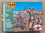 1:72 1/72 Revell Australian Infantry, Ophalen of Verzenden, Zo goed als nieuw, 1:50 of kleiner, Figuur of Figuren