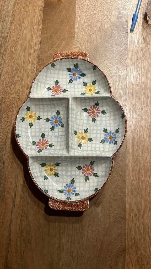 Majolika serveerbord, Ophalen of Verzenden