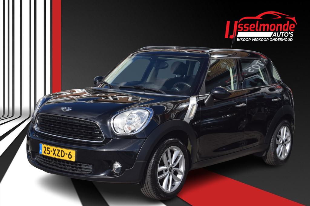 MINI Countryman 1.6 NAP PDC Navi Cruise Airco (bj 2012), Auto's, Mini, Voorwielaandrijving, Euro 5, Gebruikt, Leder en Stof