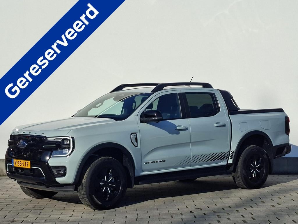 Ford Ranger Stormtrak Double Cab 2.3 279 pk PHEV | Trekhaak, Gebruikt, 4 cilinders, 2535 kg, Leder en Stof