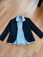 Gymp mooie donkerblauwe blazer & Name It overhemd mt 134/140, Kinderen en Baby's, Kinderkleding | Maat 134, Ophalen of Verzenden