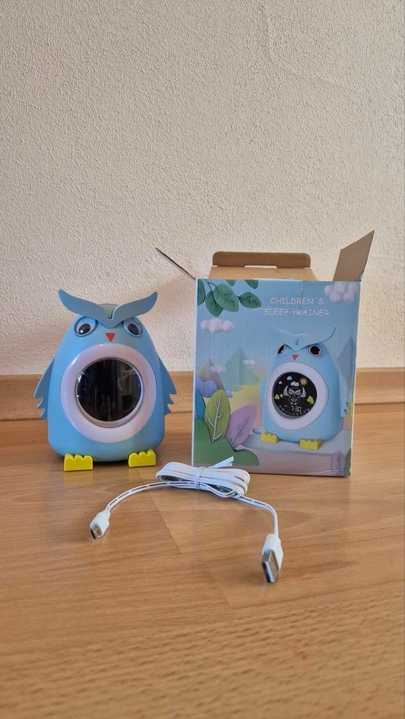 Kinder Slaaptrainer / Kinderwekker Uil - Nieuwstaat, Ophalen of Verzenden, Nieuw, Digitaal, Wekker of Tafelklok